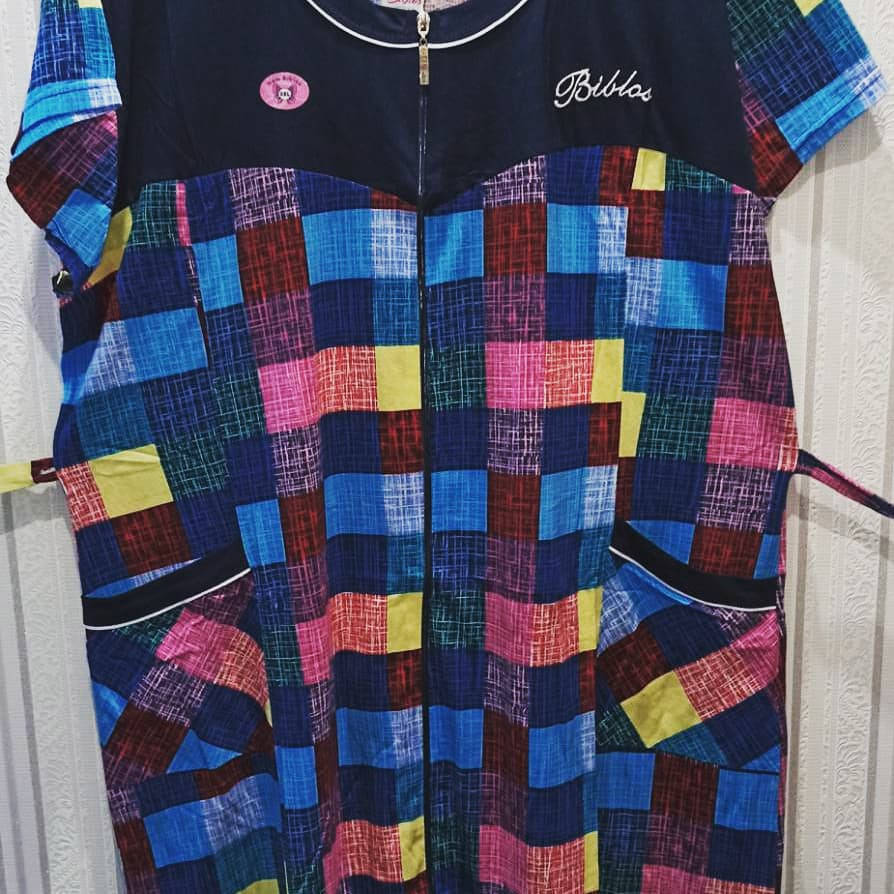 

Халат женский трикотаж батал 8XL