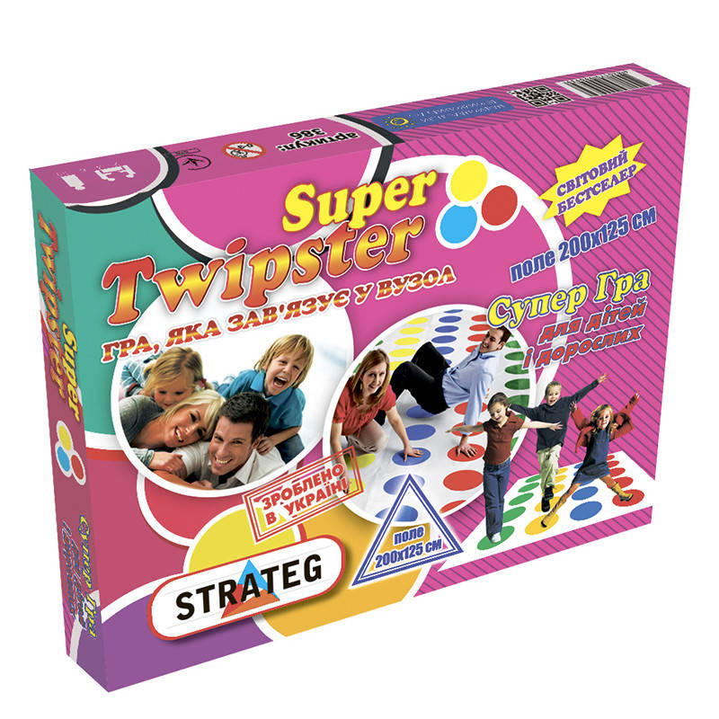 

Гра твістер Super Twipster в коробці 11386