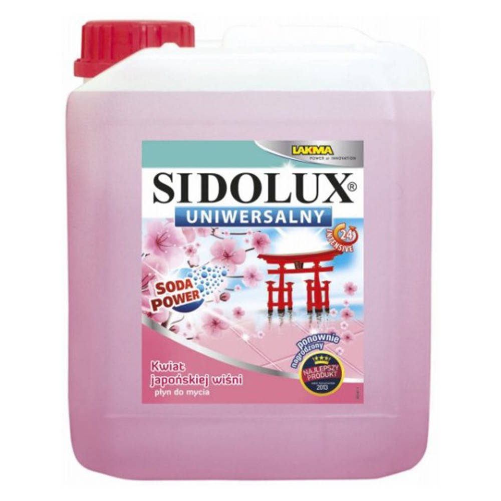 

Средство для мытья универсальное Sidolux Японская вишня, 5 л