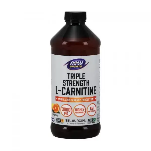 

Л карнитин жидкий Now Foods L-Carnitine Liquid 3000 mg 473 ml