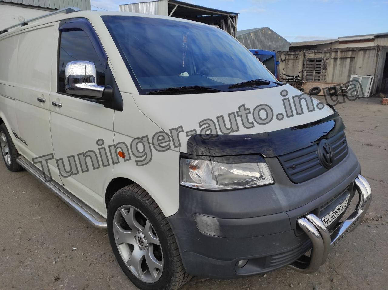 

Дефлектор капота, мухобойка Volkswagen Transporter T5 2003-2010 (Hic)