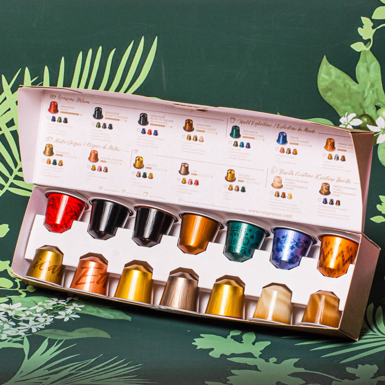 

Дегустационный набор Nespresso - 14 шт. Швейцария (Неспрессо оригинал)