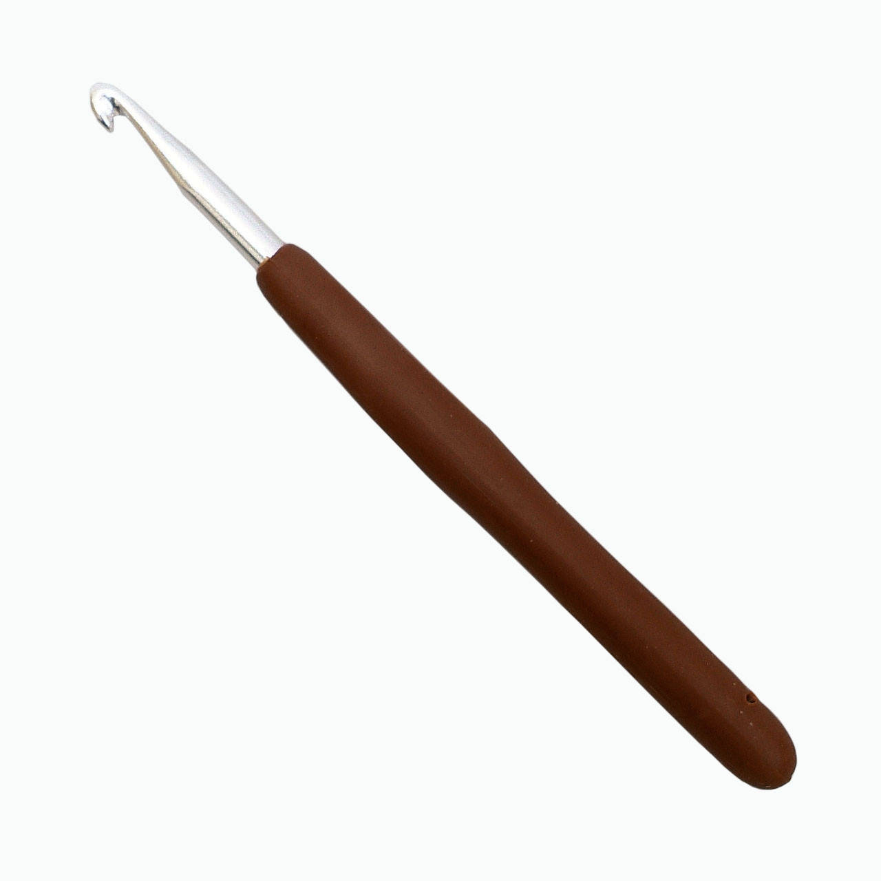 

Крючок для вязания металлический с прорезиненной ручкой 5,5