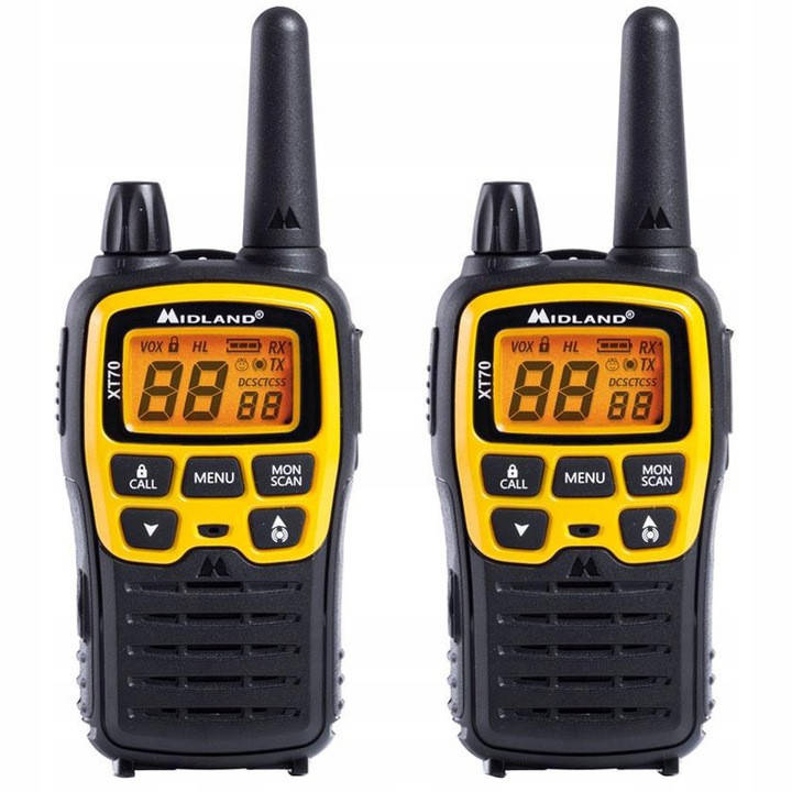 

Радиоприемник Midland PMR XT70 Adventure – 2 шт.