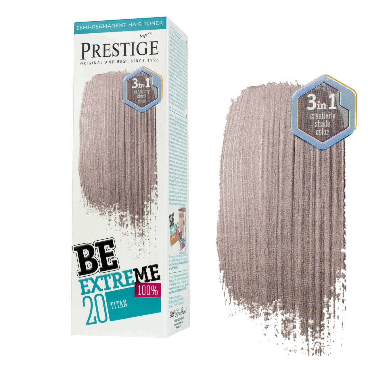 

20 Титан - Оттеночный бальзам Prestige BeEXTREME