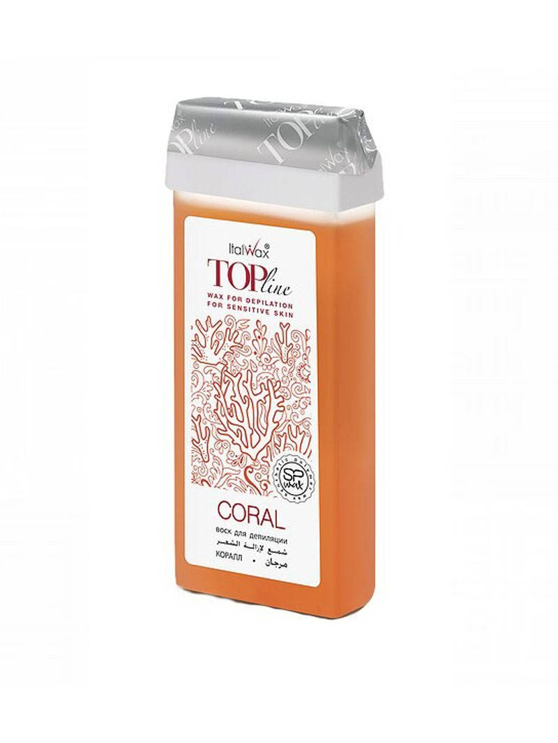 

Теплый воск в картридже для депиляции ItalWAX Top Line, Корал, 100 мл