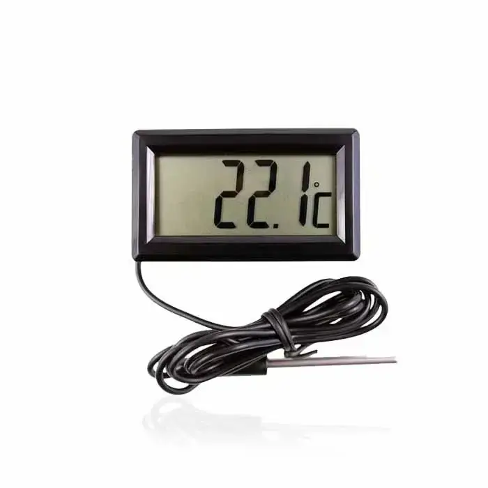 

Цифровой LCD термометр -50°C-+110°C с выносным водостойким датчиком
