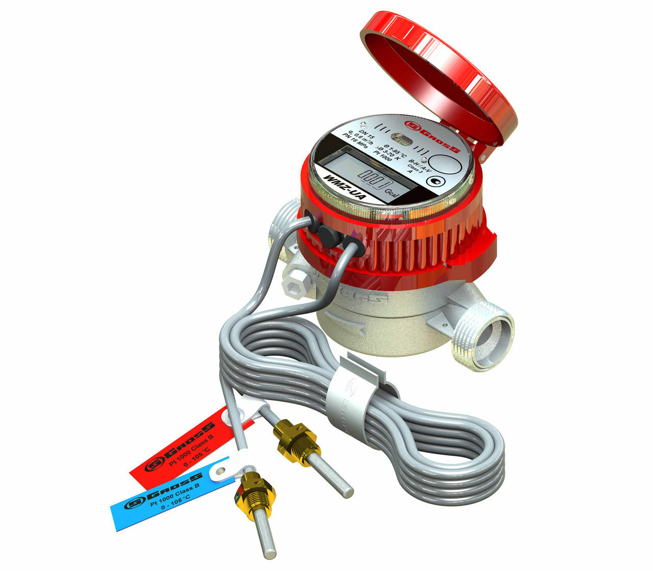 

Квартирный теплосчётчик Gross WMZ-UA DN 20