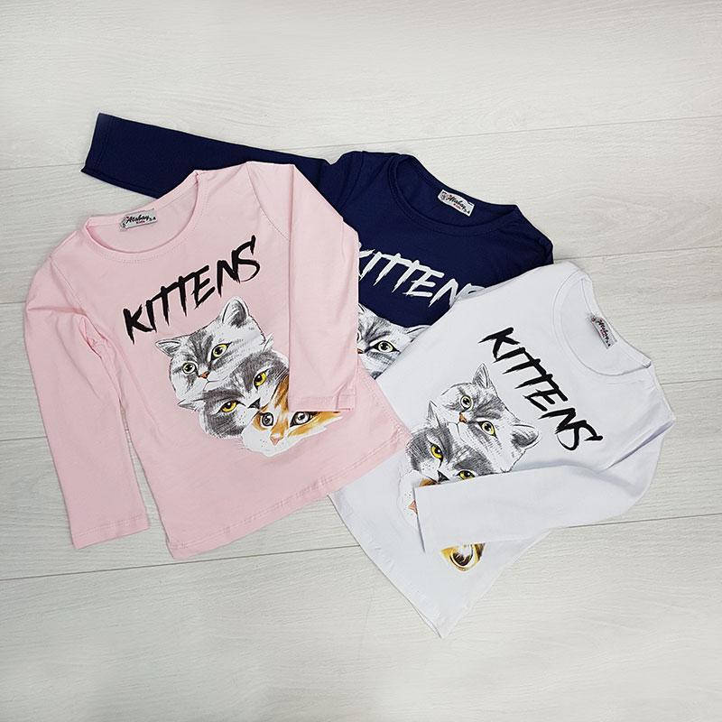 

Кофта для девочки "Котята" 80-104 (1-4л.) арт.13873.0, Разные цвета