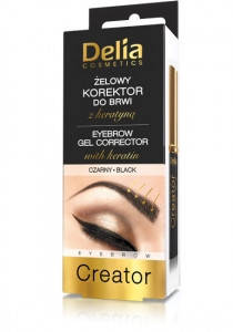 

Гель корректор для бровей Delia Cosmetics Creator 7 мл Чёрный