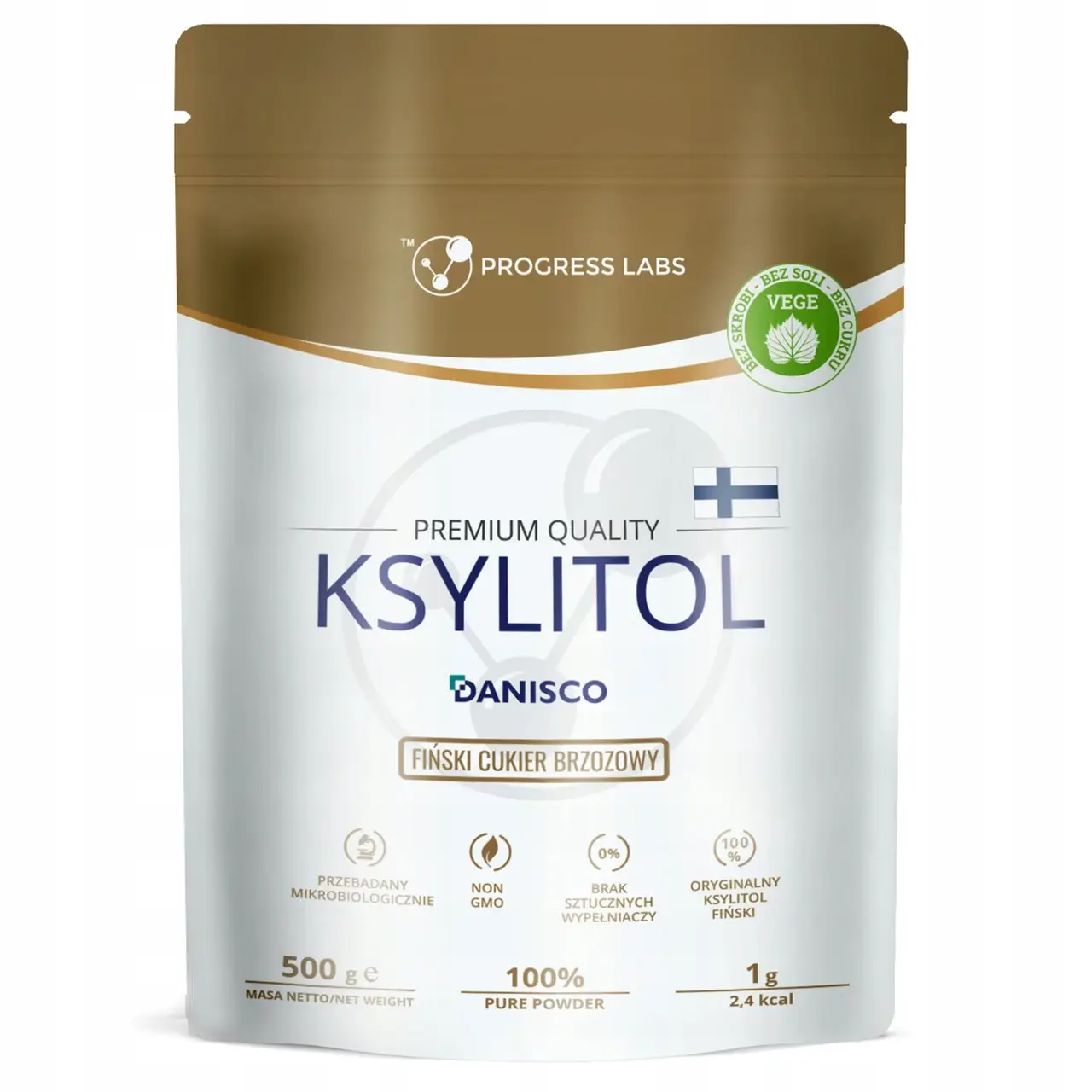 

KSYLITOL 100% FIŃSKI CUKIER BRZOZOWY DANISCO 500g