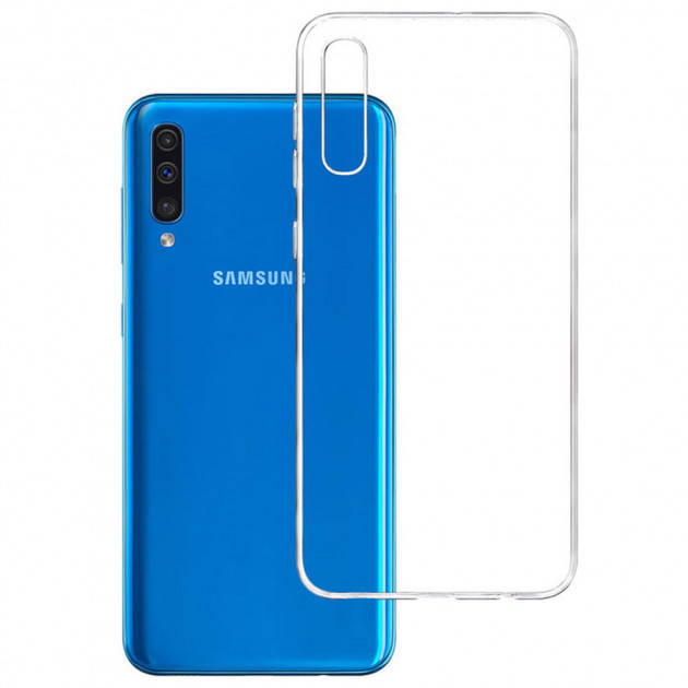 

Силиконовый прозрачный чехол для Samsung Galaxy (Самсунг Гелекси) A30 S, Разные цвета