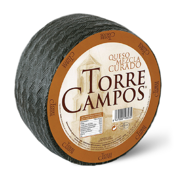 

Сыр "Torre Campos" Испания" 6m Голова 3 kg