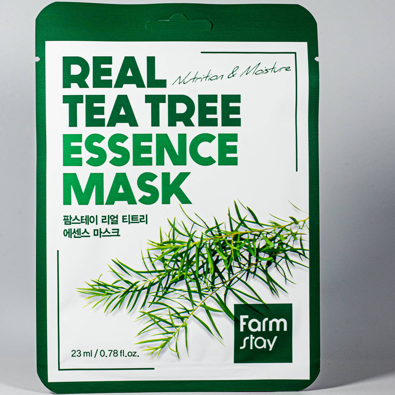 

Тканевая маска для лица FarmStay Real Tea Tree с экстрактом чайного дерева 23 мл