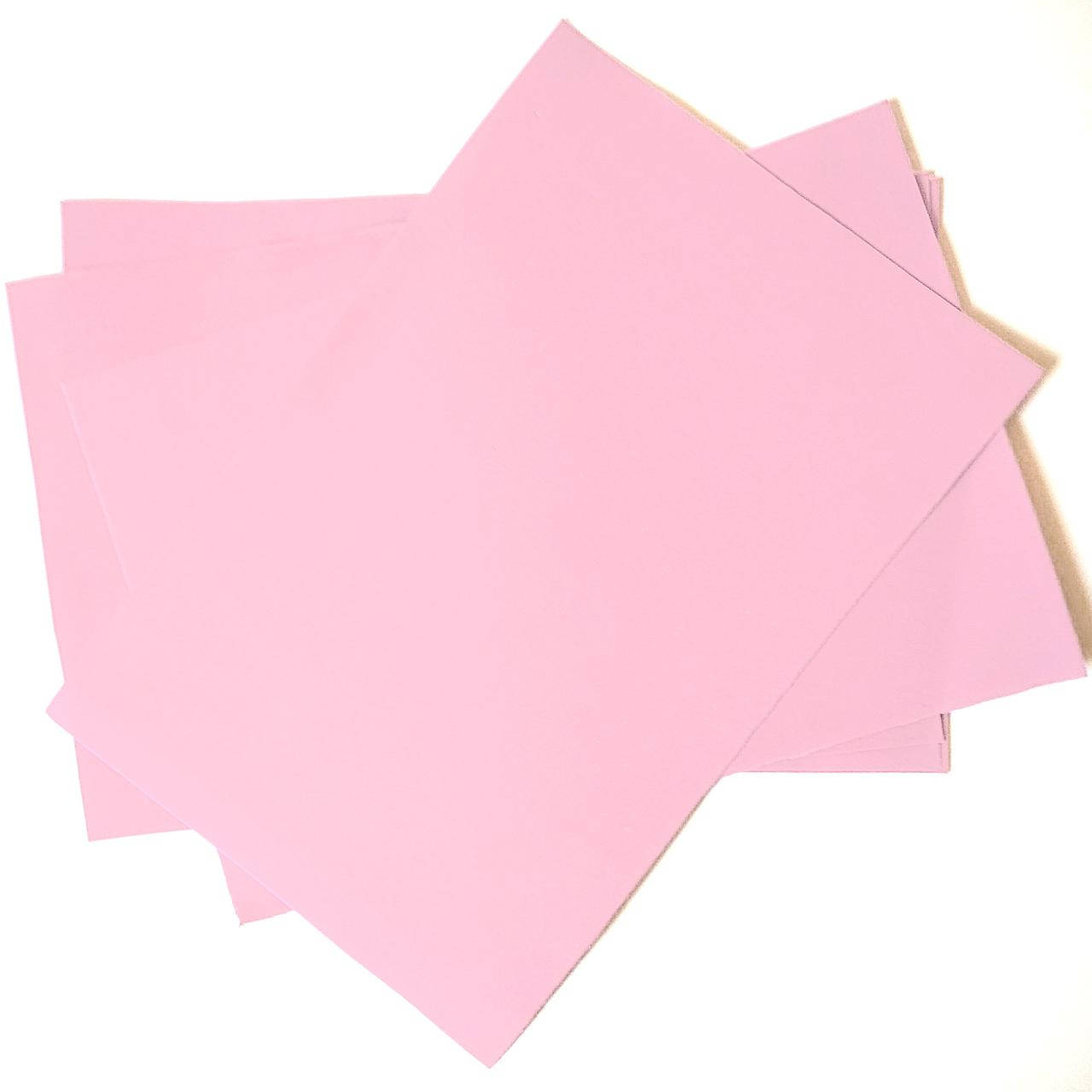 

Фоамиран Зефирный Светло-розовый, 1мм, 20×30см А4.