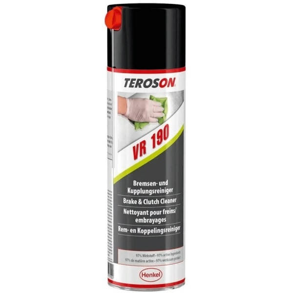 

Очиститель тормозной системы, сцепления, трансмиссии LOCTITE TEROSON VR 190 500мл.