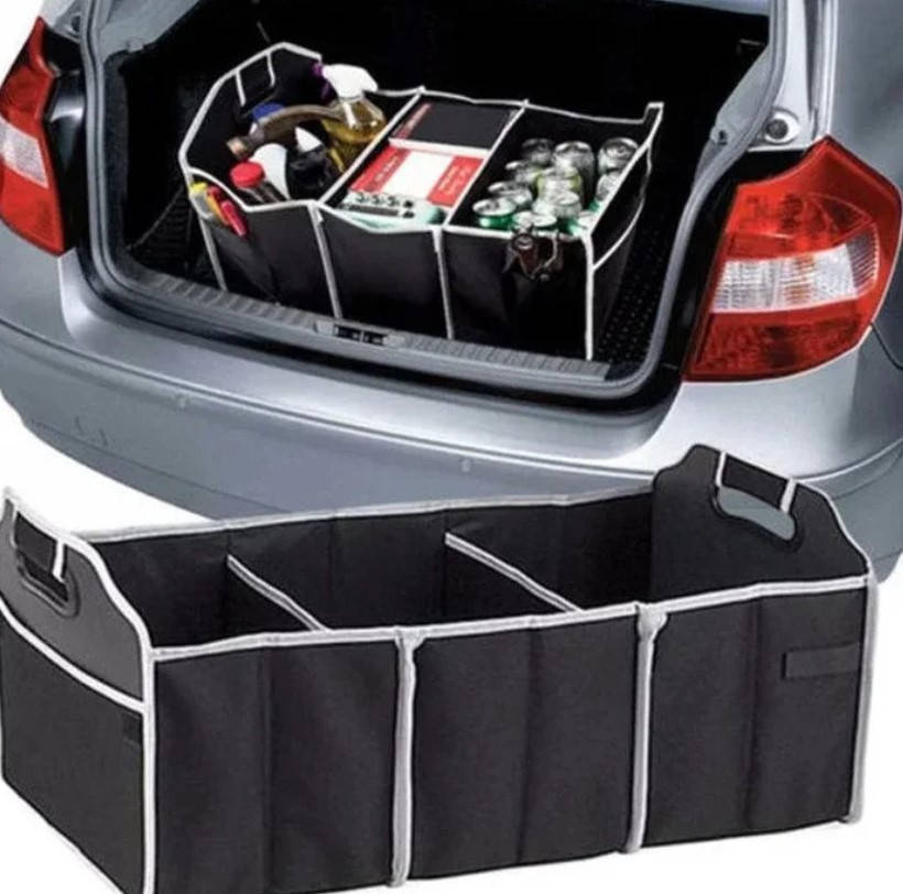 

Универсальный органайзер для багажника Car Boot Organizer | Органайзер в машину