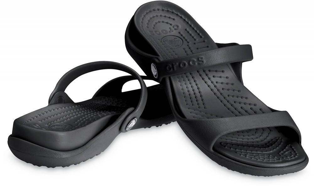 

Женские кроксы Crocs Cleo Sandal black w6 (36)