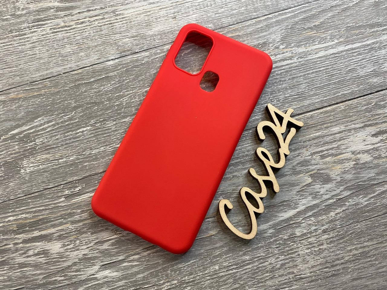 

TPU чехол накладка Candy для Samsung Galaxy M31 (9 цветов) красный