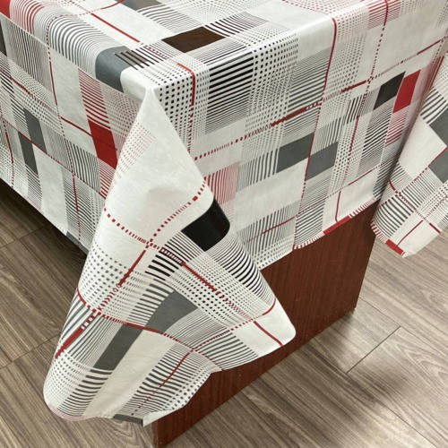 

Клеенка на флизелиновой основе ПВХ подходит для поклейки. 25 м, Красный