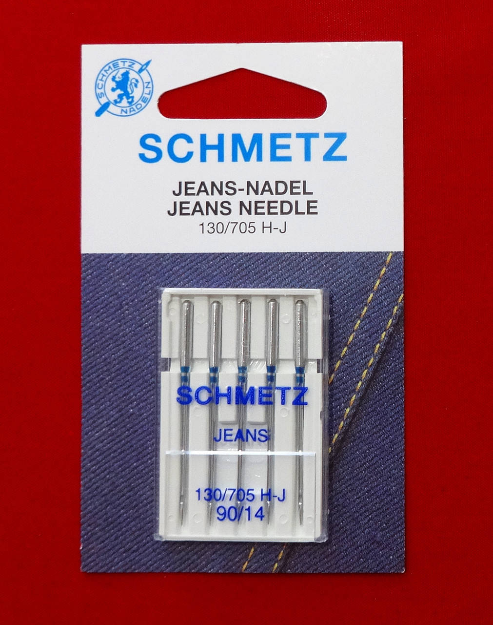 

Иглы джинс к бытовым машинам №90/14 Schmetz (5 шт)
