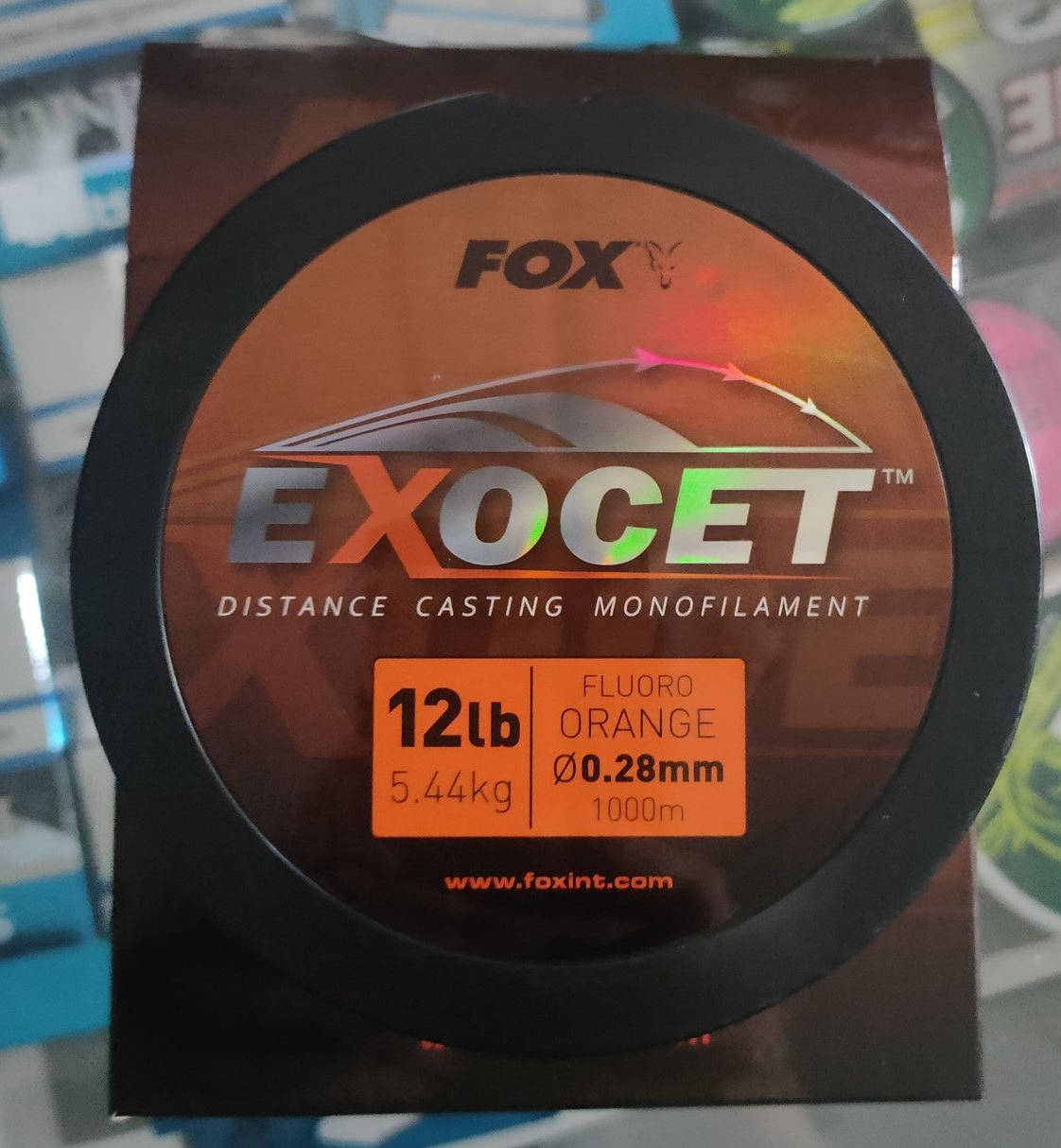 

Леска FOX Exocet Fluoro Orange 1000m 0.28mm 12lb CML177 "Оригинал", Оранжевый