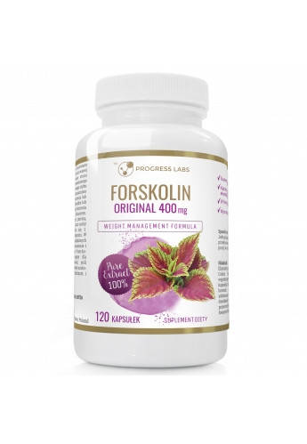 

Форсколин (Индийская крапива), 400 мг 120 caps, PROGRESS LABS
