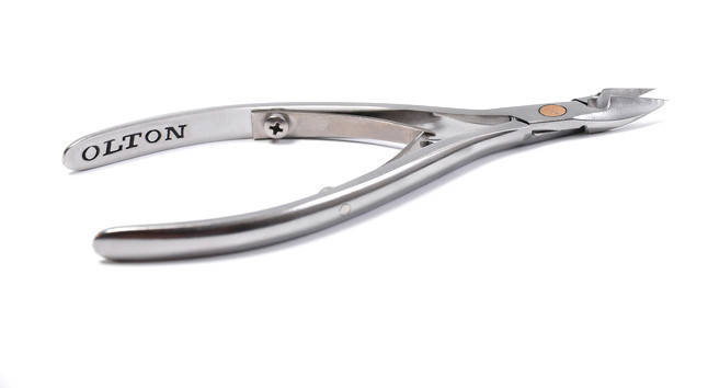 

НАКОЖНИЦЫ OLTON L + КОЖАНЫЙ ЧЕХОЛ ( 13-16 мм). Оригинал