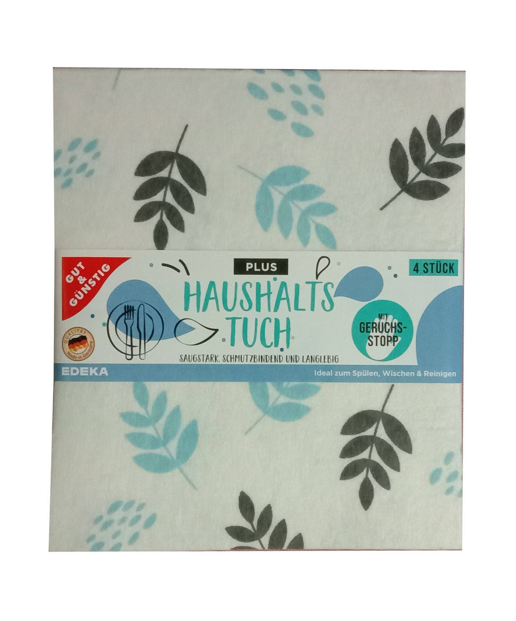 

Салфетки универсальные для уборки G&G (Haushalts tuch Plus) 4 шт