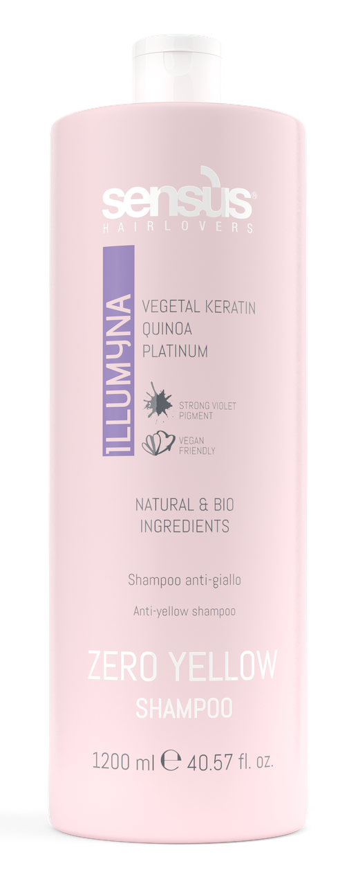 

Шампунь против желтизны, 1200 мл - SENS.US ZERO YELLOW SHAMPOO