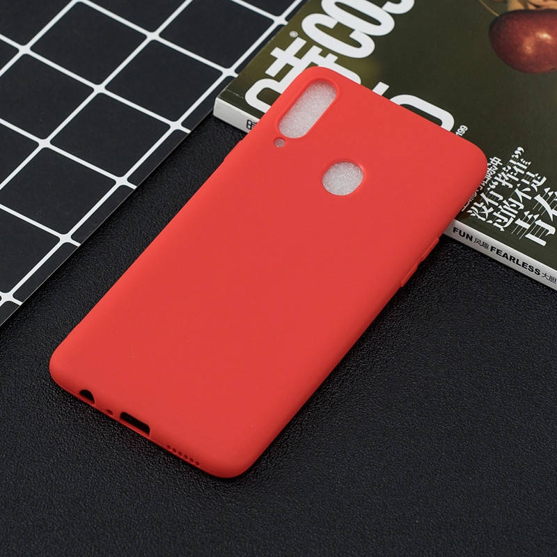 

Чехол Soft Touch для Samsung Galaxy A10s (A107) силикон бампер красный