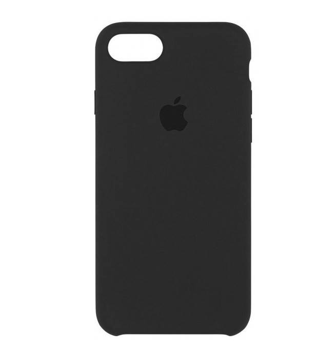 

Силиконовый чехол Silicone Case iPhone 7/8 Black