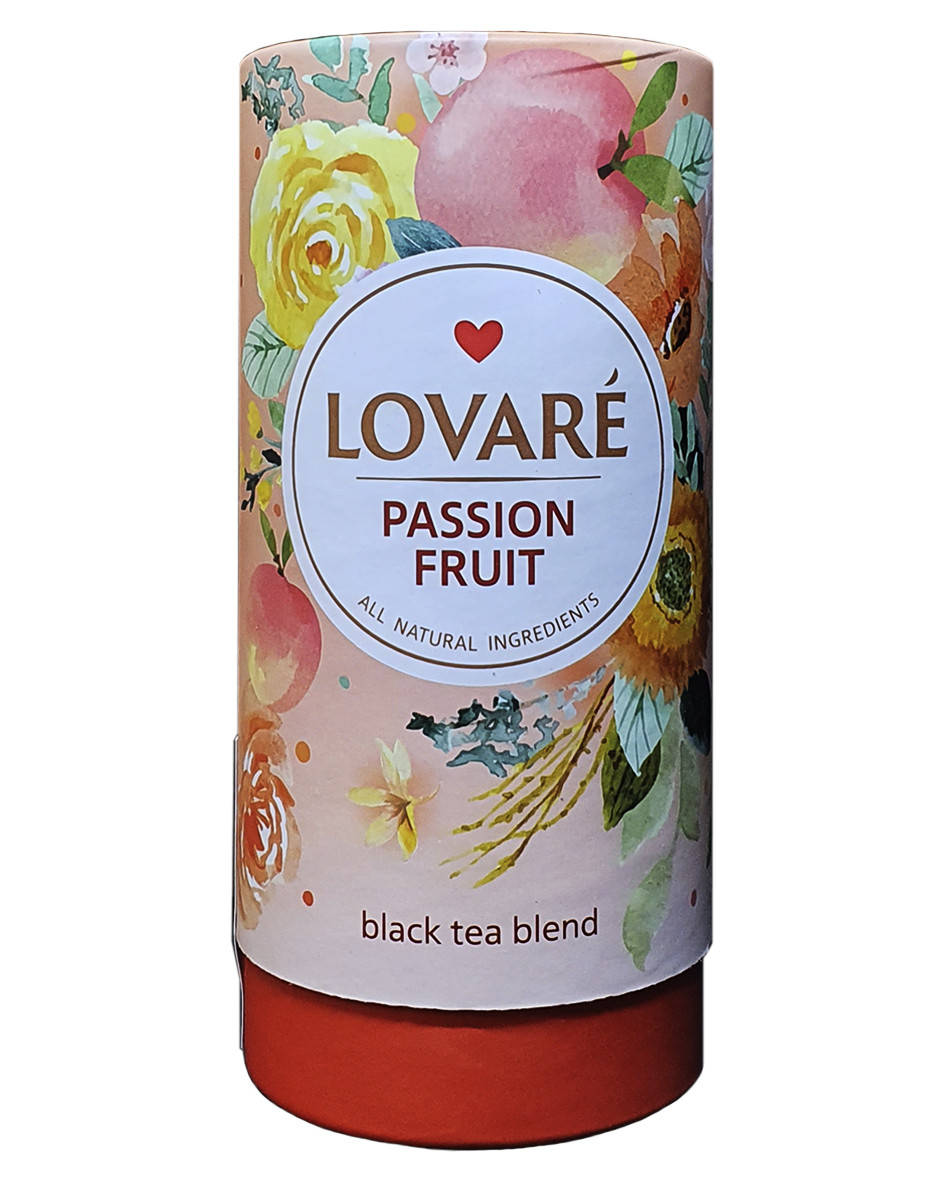 

Чай чорний з ароматом персика Lovare Пристрасний фрукт 80 г (1413)