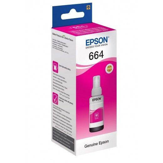 

Чернила Epson 664 Magenta (C13T66434A) оригинальные