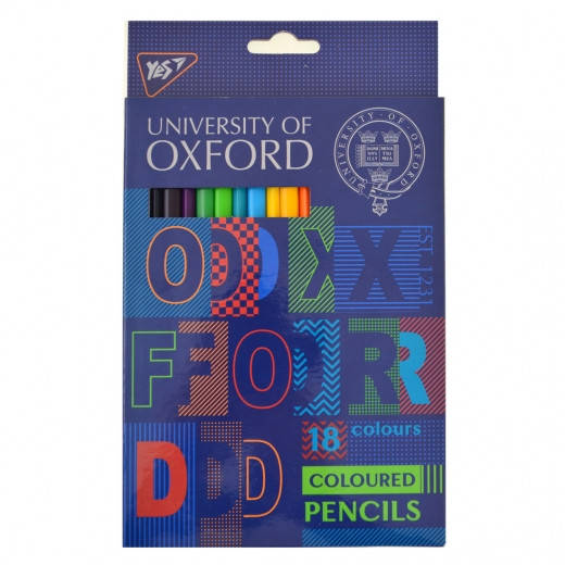 

Карандаши 18 цв. "Oxford"