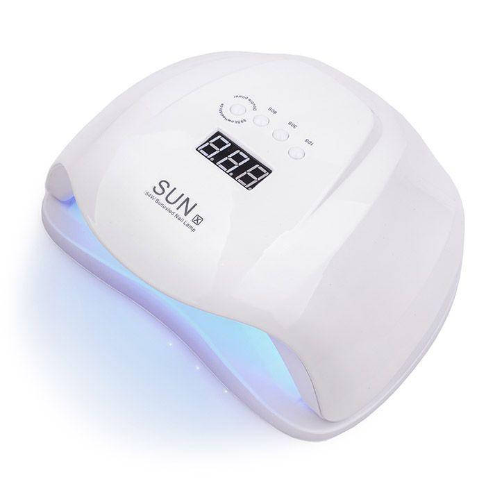 

Профессиональная UV/LED лампа для сушки ногтей SUN X, 54 Вт., Белый