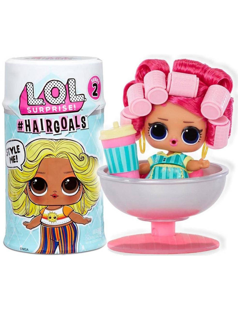 

Кукла ЛОЛ Капсула Хеиргоалс Модный стиль Оригинал LOL Hairgoals 2