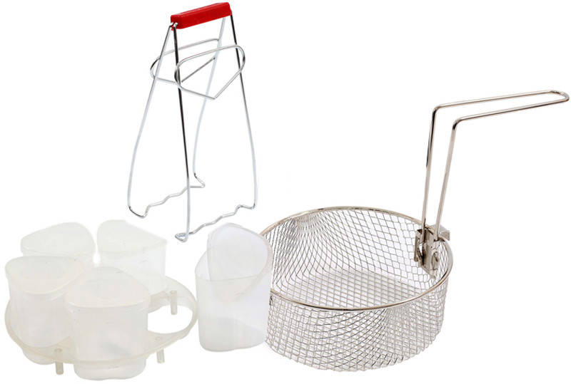 

Набір для мультиварок Rotex RAM03-M (баночки для йогурту, фритюр, щипці)