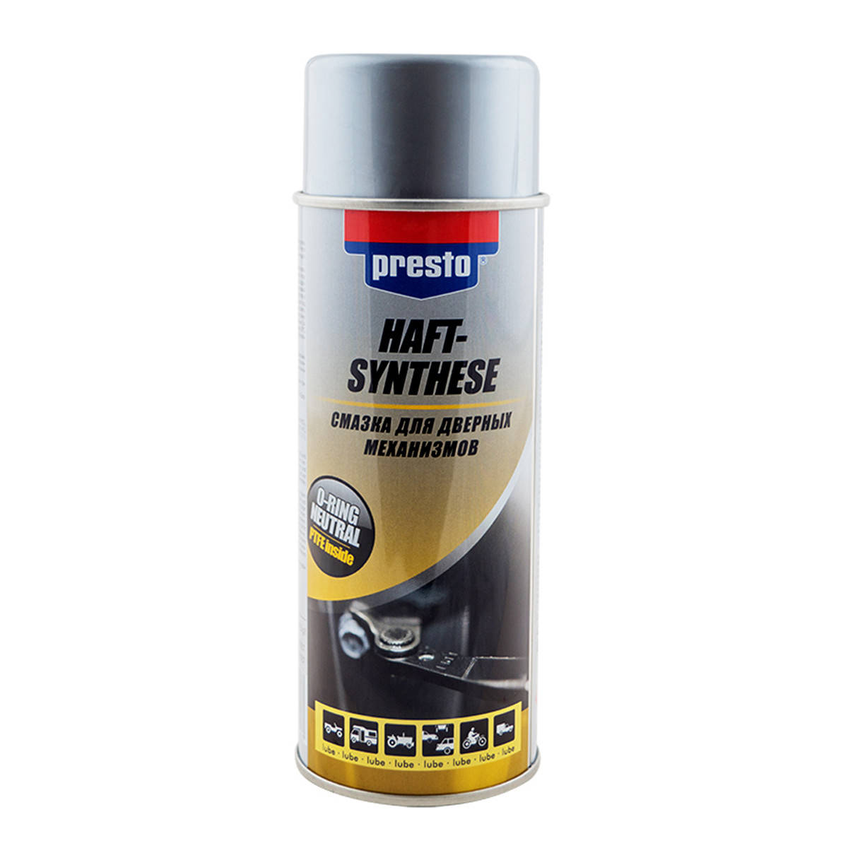 

Смазка для дверных механизмов Presto Haft-Synthese -30°С/+180°С 400 мл (217937)