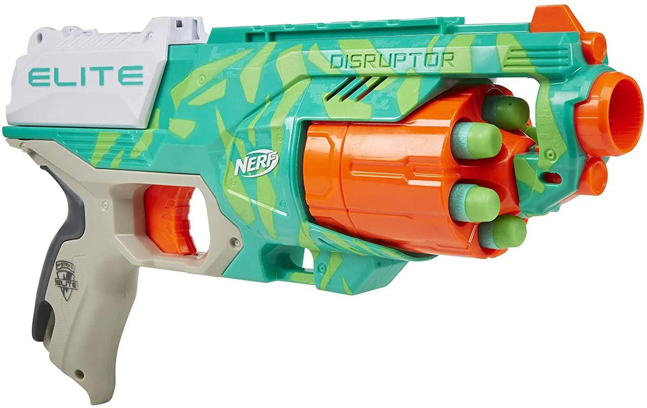 

Бластер Нерф Элит Дисраптор Зеленый Nerf Elite Disruptor F2531 ЭКОупаковка, Зелёный