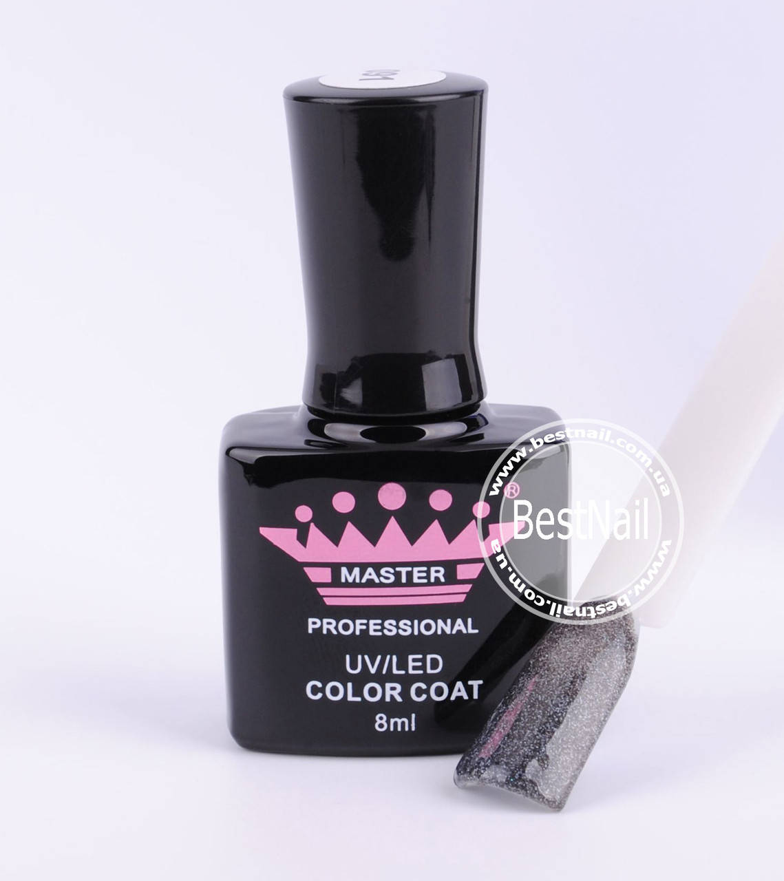 

Гель-лак MASTER PROFESSIONAL 8 мл №232 (серые темные блестки)