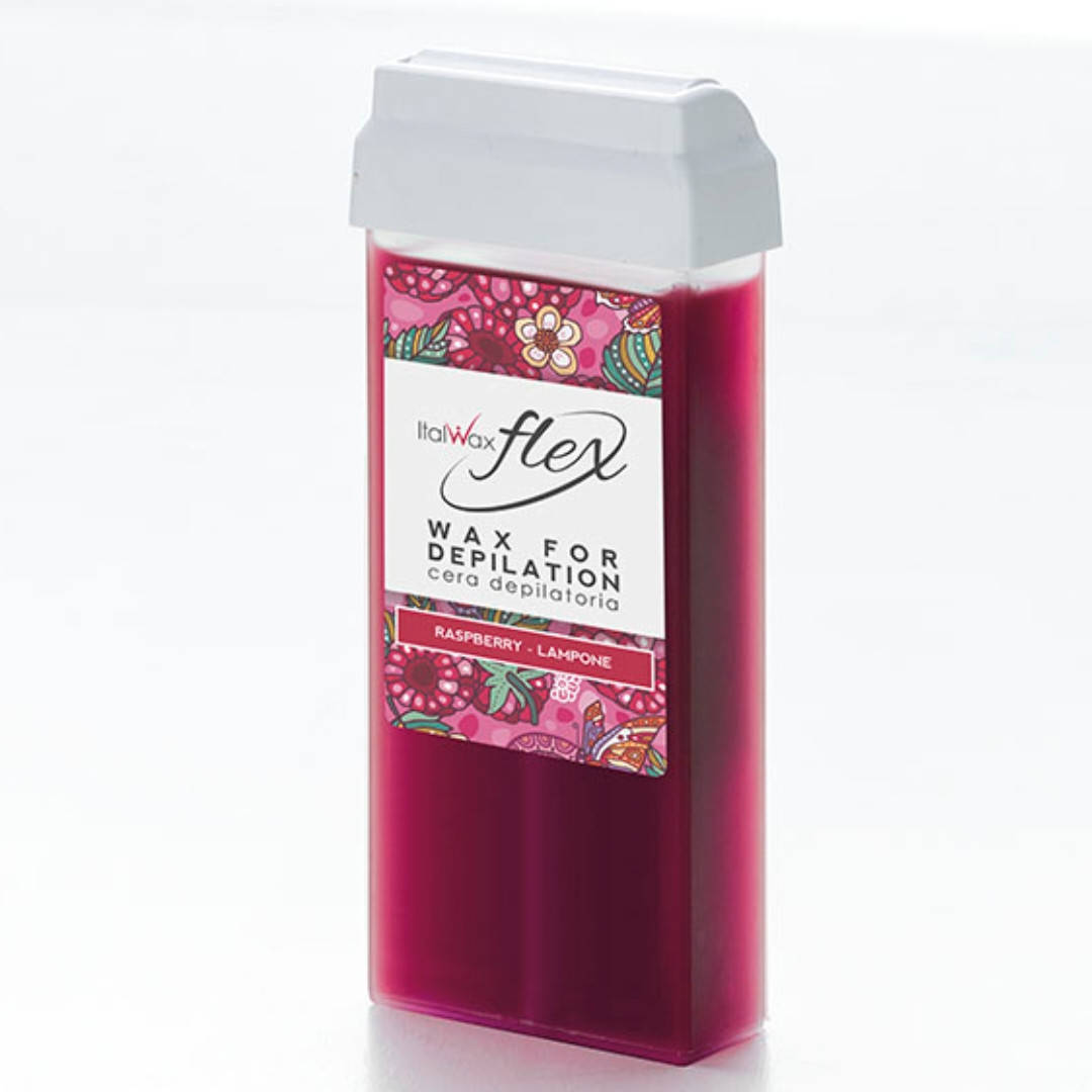 

Воск кассетный ItalWax Flex Raspberry 100мл для депиляции малина картридж