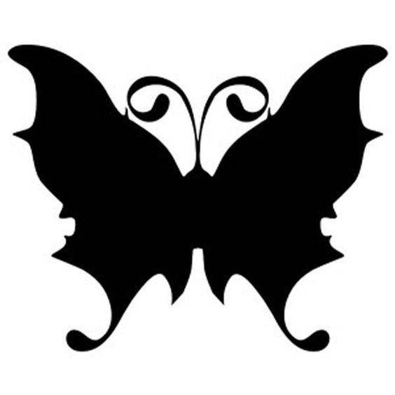 

Виниловая наклейка- Бабочка 29 (от 10х10 см), Белый