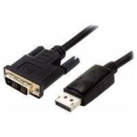 

Кабель мультимедийный DisplayPort to DVI (2 ferite, DVI-D) 1.8m Atcom (9504)