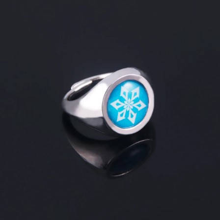 

Кольцо Геншин Импакт (Genshin Impact) Крио - холод