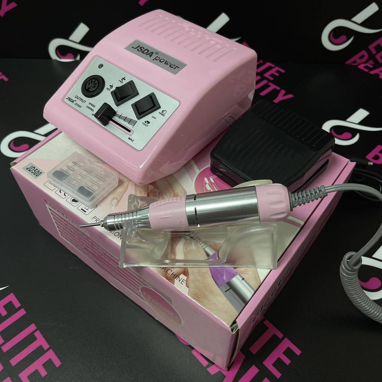 

Фрезер для маникюра JSDA JD 500 35 Вт 30 000 об, Розовый