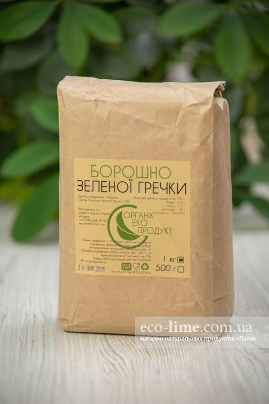 

Мука зеленой гречки ОрганикЭкоПродукт, 1кг