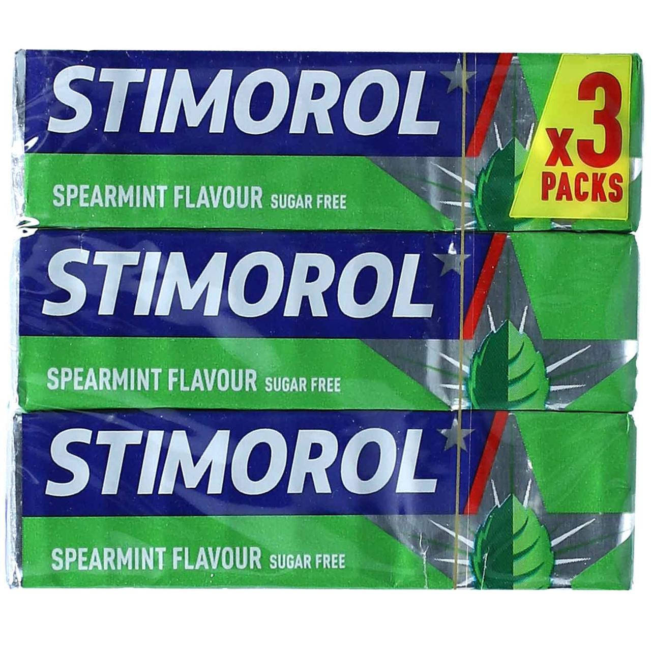 

Жевательная резинка Stimorol Spearmint 10 шт x 3