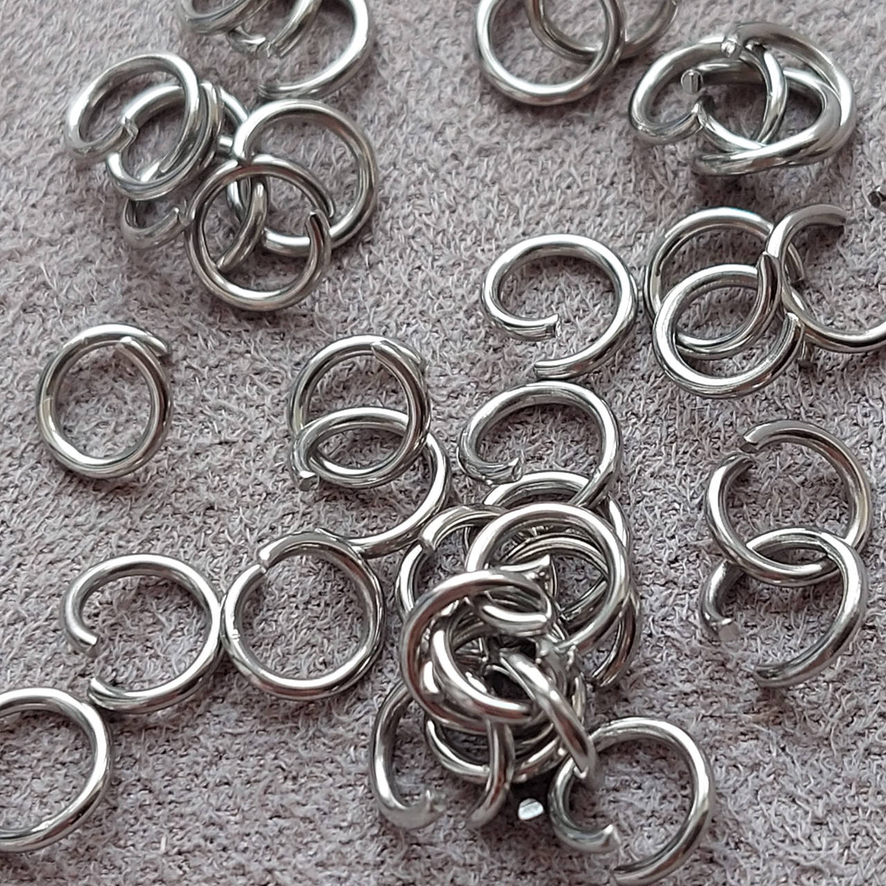 

Колечко, нержавеющая сталь, 7*1мм