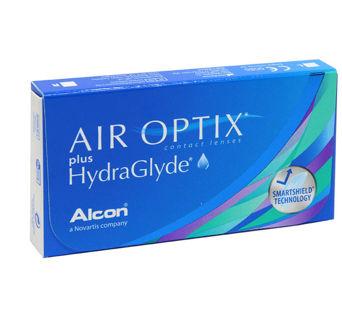 

Air Optix plus HydraGlyde контактные линзы -4.25